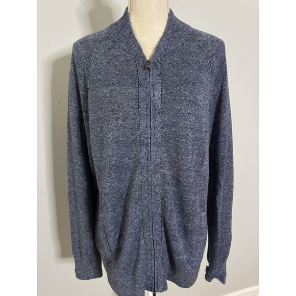 Banana Republic Other - Banana Republic Full Zip Sweater 100% Linen Linificio E Canapificio Men’s M‎
